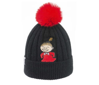 Moomin Winter Hat Beanie Kids Black Little My | Muumi Lasten Beanie Musta Pikku Myy