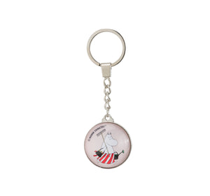 Moomin Key Ring Pink Moominmamma | Muumi Avaimenperä Vaaleanpunainen Moominmamma