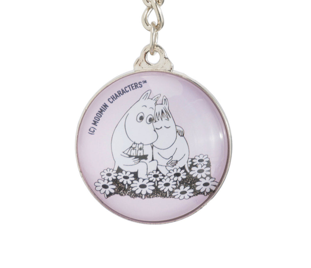 Moomin Key Ring Pink Moomintroll Snorkmaiden | Muumi Avaimenperä Vaaleanpunainen Muumipeikko Niiskuneiti
