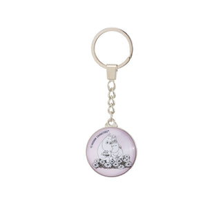 Moomin Key Ring Pink Moomintroll Snorkmaiden | Muumi Avaimenperä Vaaleanpunainen Muumipeikko Niiskuneiti