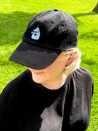 Moomin Adult Cap Black The Groke | Muumi Aikuisten Lippis Musta Mörkö 