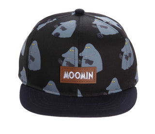 Moomin Kids Cap Black The Groke | Muumi Lasten Lippis Musta Mörkö