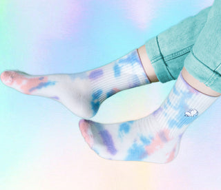 Moomin Ladies Retro Tie Dye Socks Multicolor Moomintroll | Muumi Naisten Retro Tie Dye Sukat Monivärinen Muumipeikko