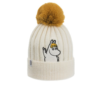 Moomin Winter Hat Beanie Adult White Snorkmaiden | Muumi Aikuisten Beanie Valkoinen Niiskuneiti