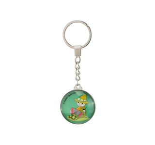 Moomin Key Ring Green Snufkin | Muumi Avaimenperä Vihreä Nuuskamuikkunen