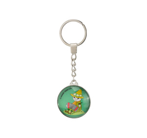 Moomin Key Ring Green Snufkin | Muumi Avaimenperä Vihreä Nuuskamuikkunen