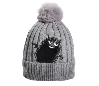 Moomin Winter Hat Beanie Kids Grey Stinky | Muumi Lasten Beanie Harmaa Haisuli