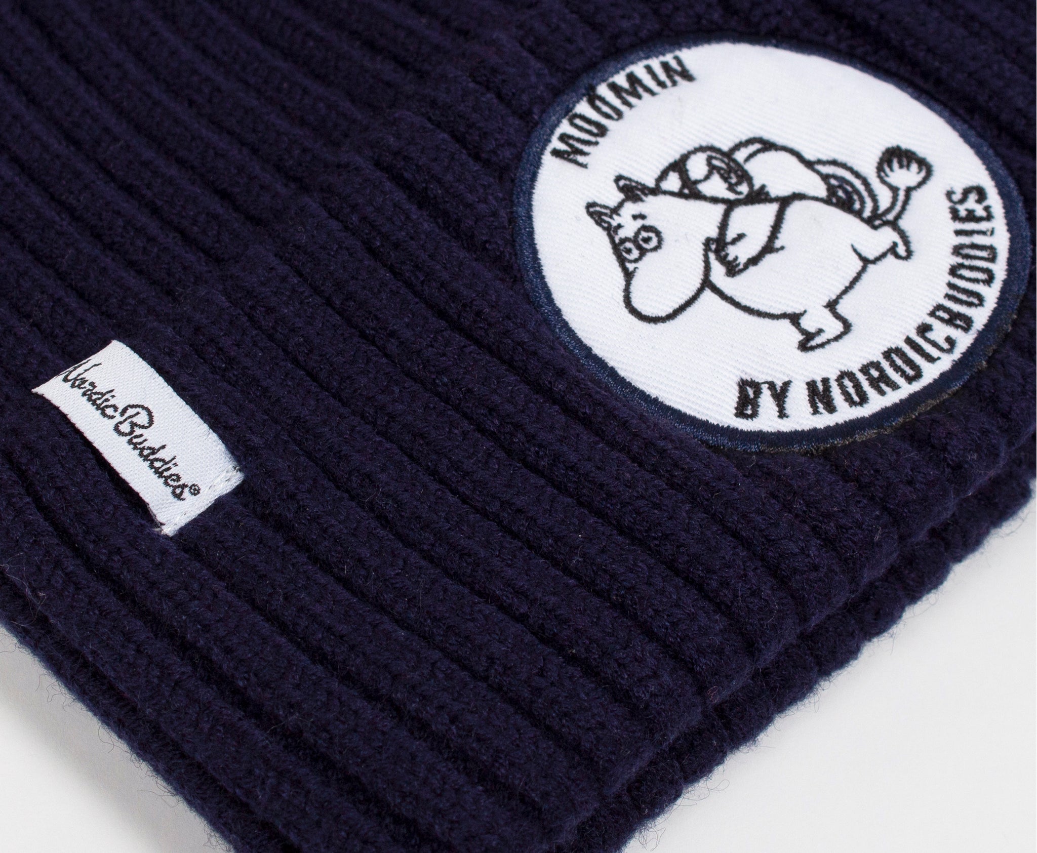 Moomin Winter Hat Beanie Adult Navy Moomintroll | Muumi Aikuisten Beanie Tummansininen Muumipeikko